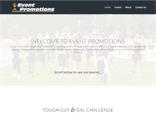 Tablet Screenshot of eventpromotions.co.nz
